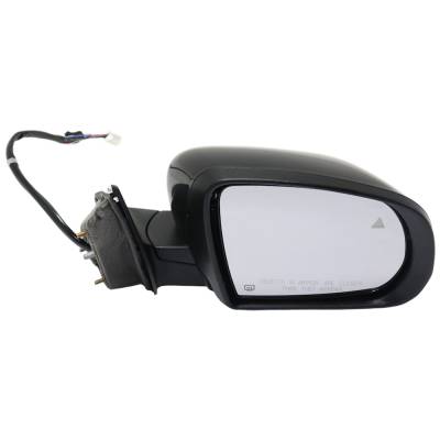 New Right Mirror Compatible With Jeep Cherokee 2.4L 3.2L 2014-2017 By Part Numbers Ch1321429