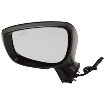 New Left Mirror Compatible With Mazda Cx-3 2.0L 2016-2021 By Part Numbers Ma1320217 Db2s69181b-Pfm