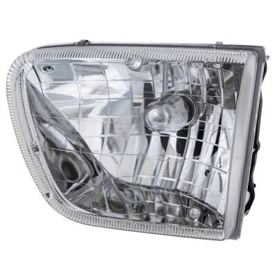 Rareelectrical - New Left Headlights Compatible With Mercury Mountaineer 4.0L 5.0L 1998 1999 2000 2001 By Part - Image 3