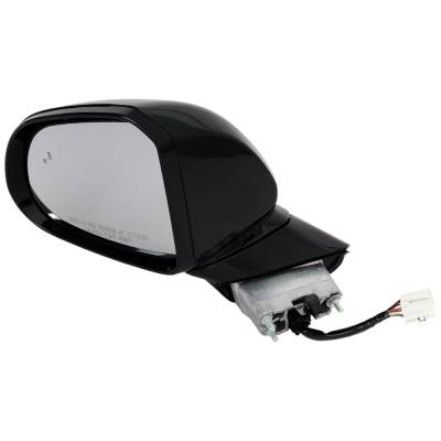 Rareelectrical - New Left Mirror Compatible With Hyundai Santa Fe 2.0L 2.4L 2019-2019 By Part Numbers Hy1320264 - Image 3