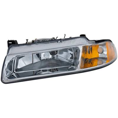 Rareelectrical - New Left Headlights Compatible With Chrysler Dodge Plymouth Cirrus Stratus Breeze 2.0L 2.4L 2.5L - Image 3