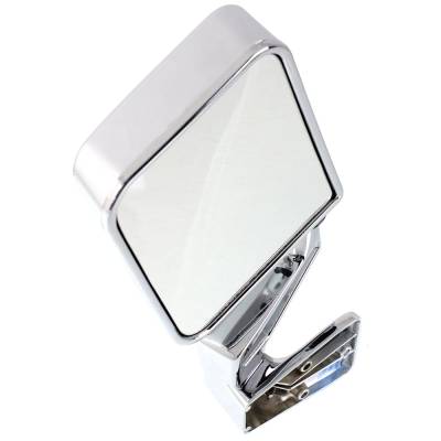 Rareelectrical - New Left Mirror Compatible With Jeep Wrangler 2.5L 4.0L 4.2L 1987-2001 By Part Numbers 55027207-Pfm - Image 3