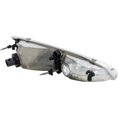 Rareelectrical - New Left Headlights Compatible With Ford Mercury Thunderbird Cougar 3.8L 4.6L 1996 1997 By Part - Image 4
