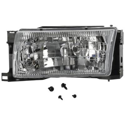 New Left Headlights Compatible With Mercury Nissan Villager Quest 3.0L 1996 1997 1998 By Part