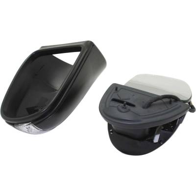 Rareelectrical - New Left Mirror Compatible With Mercedes-Benz Ml500 Ml320 Ml350 Ml55 Amg 2002 2003 2004 By Part - Image 2