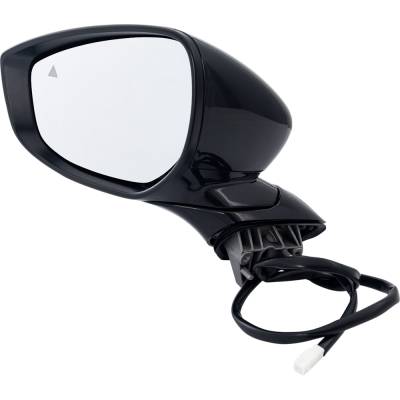 Rareelectrical - New Left Mirror Compatible With Mazda 3 2.0L 2.5L 2019-2020 By Part Numbers Ma1320236 Bemd69181f-Pfm - Image 3