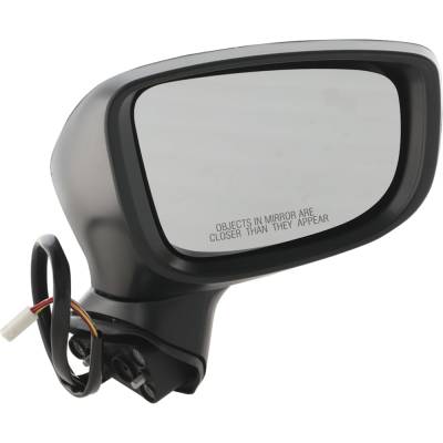 Rareelectrical - New Right Mirror Compatible With Mazda 3 3 Sport 2.0L 2.5L 2014-2015 By Part Numbers Bjt969121b - Image 5
