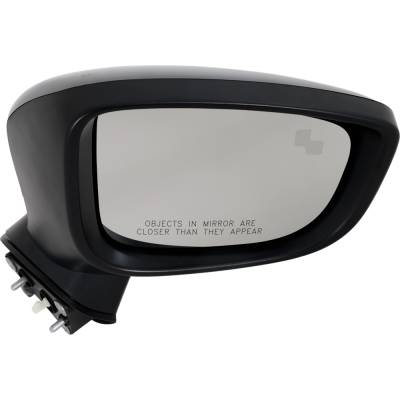 New Right Mirror Compatible With Mazda 3 3 Sport 2.0L 2.5L 2017-2017 By Part Numbers Ma1321245