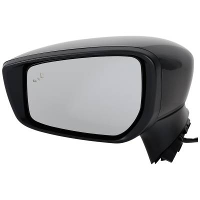 Rareelectrical - New Left Mirror Compatible With Nissan Versa 1.6L 2020-2022 By Part Numbers Ni1320323 963025Ee9a-Pfm - Image 2