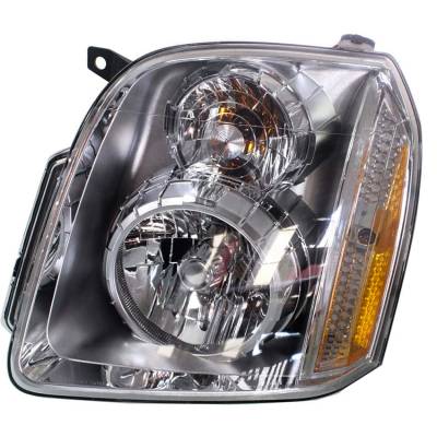 New Driver Side Headlight Compatible With Gmc Yukon Xl 1500 Denali Sport Utility 2007-2014 By Part