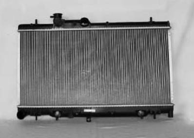 Rareelectrical - New Radiator Assembly Compatible With Subaru 00-04 Legacy 2.5L H4 2458Cc 45111Ae00a Su3010110 2699 - Image 2