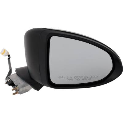 Rareelectrical - New Right Mirror Compatible With Hyundai Sonata 1.6L 2.0L 2.5L 2020-2021 By Part Numbers Hy1321272 - Image 1