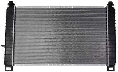Rareelectrical - Radiator Assembly Compatible With Gmc Sierra 1500 2500 4.8L 5.3L V8 294 323 325 Cid 5328Cc 21499 - Image 3