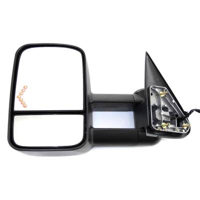 Rareelectrical - New Left Mirror Compatible With Chevrolet Gmc 2003 2005 2007 By Part Numbers Gm1320355 15904034 - Image 4