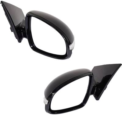 Rareelectrical - New Pair Of Mirror Compatible With Kia Sportage Lx Sport Utility 4-Door Sx Turbo Ex Sxl Pack 2.0L - Image 2