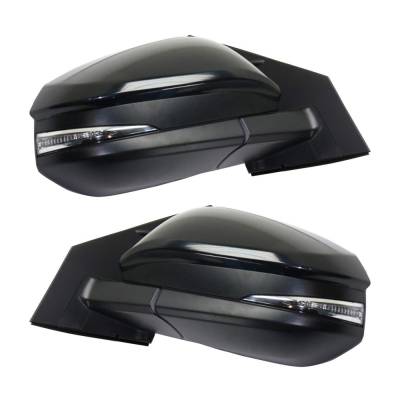 Rareelectrical - New Pair Of Mirror Compatible With Toyota Rav4 Le Xle Limited Hybrid Plus Sport Utility 4-Door 2.5L - Image 2