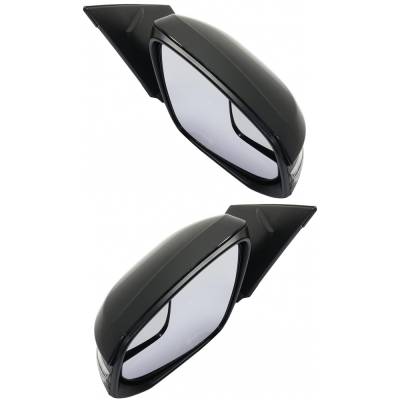 Rareelectrical - New Pair Of Mirror Compatible With Toyota Rav4 Le Xle Limited Hybrid Plus Sport Utility 4-Door 2.5L - Image 5