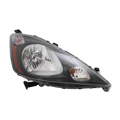 New Right Halogen Headlight Compatible With Honda Fit Sport Hatchback 4 Door 1.5L 2009 2010 2011 By