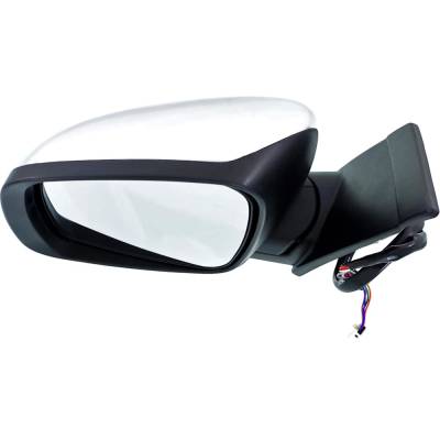 Rareelectrical - New Left Mirror Compatible With Chrysler Dodge Town & Country Grand Caravan 3.3L 3.8L 4.0L 2008-2009 - Image 4