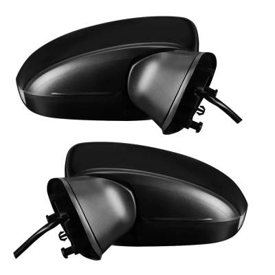 Rareelectrical - New Pair Of Mirror Compatible With Mazda 3 S Sport I Grand Touring Gs Gx Gt G Sedan Hatchback 4-Door - Image 3