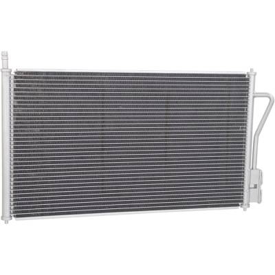 Rareelectrical - New Aluminum Core A/C Condenser Compatible With Ford Focus Zx3 4 Cyl 2.0L Focus Zx4 St 4 Cyl 2.3L - Image 1
