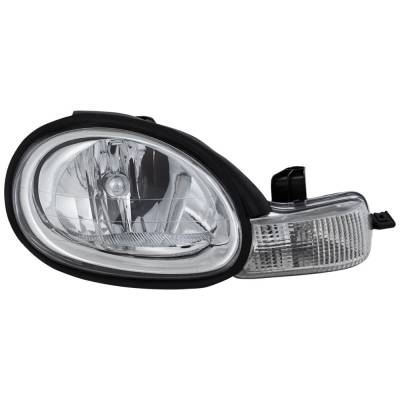 Rareelectrical - New Right Headlights Compatible With Dodge Plymouth Chrysler Neon 2.0L 2000 2001 2002 By Part - Image 2