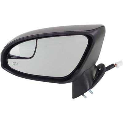 New Left Mirror Compatible With Toyota Venza 2.7L 3.5L 2014-2014 By Part Numbers To1320329