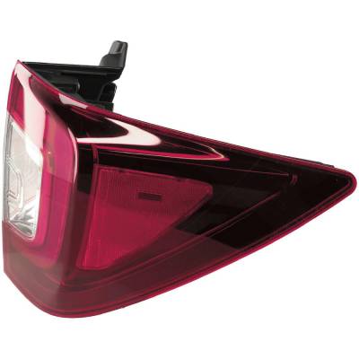Rareelectrical - New Right Tail Lights Compatible With Honda Pilot Passport 3.5L 2019 2020 2021 2022 2023 By Part - Image 3
