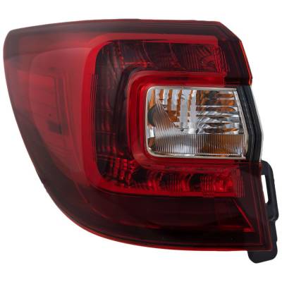 Rareelectrical - New Left Tail Lights Compatible With Subaru Outback 2.5L 3.6L 2015 2016 2017 2018 2019 By Part - Image 2