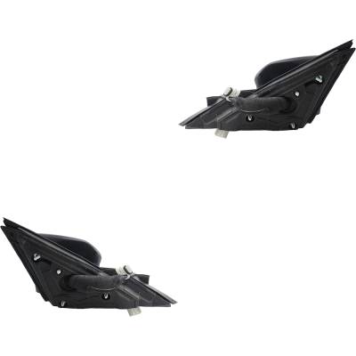 Rareelectrical - New Pair Of Mirror Compatible With Honda Civic 2017 2018 2019 2020 2021 By Ho1321284 Ho1320284 - Image 3