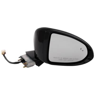 Rareelectrical - New Right Mirror Compatible With Hyundai Sonata 1.6L 2.5L 2020-2021 By Part Numbers Hy1321273 - Image 2