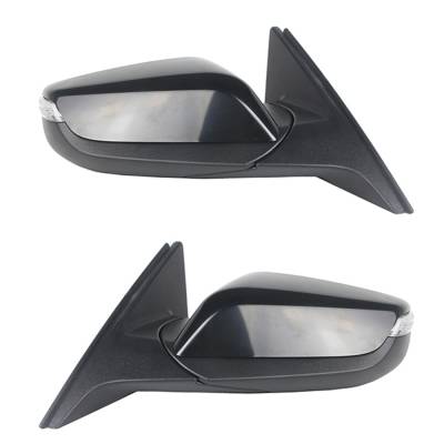 New Pair Mirror Compatible With Chevrolet Malibu Hybrid Sedan 4-Door 1.8L 2016 2017 2018 Gm1321539