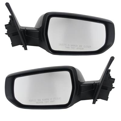 Rareelectrical - New Pair Mirror Compatible With Chevrolet Malibu Lt Sedan 4-Door 1.5L 2.0L 2016 2017 2018 Gm1321539 - Image 2