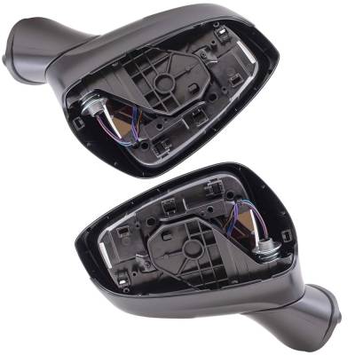 Rareelectrical - New Pair Of Mirror Compatible With Mazda Cx-3 Sport Sport Utility 2.0L 2016 2017 2018 2019 2020 2021 - Image 3