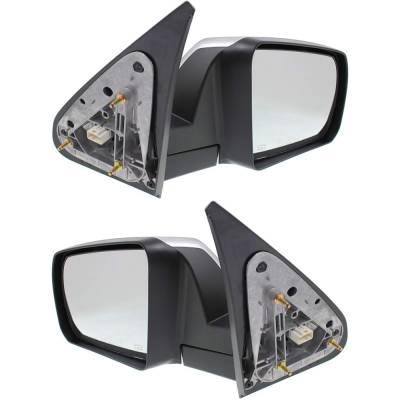 Rareelectrical - New Pair Of Mirror Compatible With Toyota Tundra Limited Crew Cab Pickup 4-Door 5.7L 2014 2015 2016 - Image 4