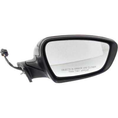 Rareelectrical - New Right Mirror Compatible With Kia Forte 2.0L 2014-2015 By Part Numbers Ki1321184 87620A7280 - Image 1