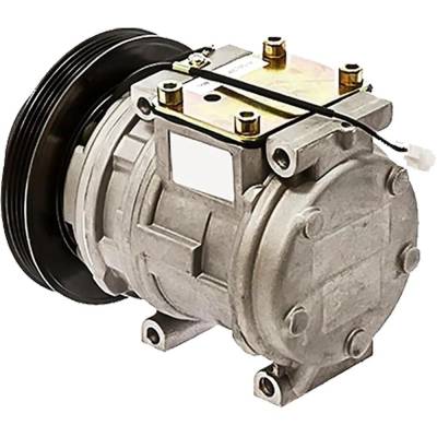 Rareelectrical - New 4-Groove Pulley A/C Compressor Compatible With Geo Toyota Corolla Dlx All Trac 4 Cyl 1.6L Prizm - Image 2