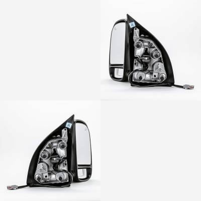 Rareelectrical - New Pair Of Mirror Compatible With Ford F-250 Super Duty F-350 Super Duty F-450 Super Duty F-550 - Image 3
