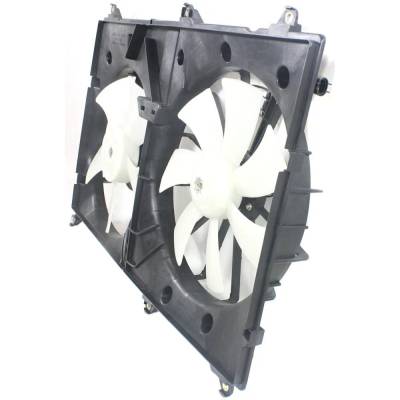 Rareelectrical - New Dual Cooling Fan Assembly Compatible With Lexus Toyota Highlander Base 6 Cyl 3.0L Highlander - Image 3