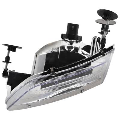 Rareelectrical - New Left Headlights Compatible With Ford F-250 F-150 F-150 Lightning F-150 Heritage 4.2L 4.6L 5.4L - Image 7