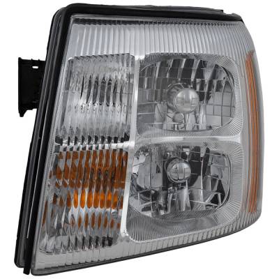 Rareelectrical - New Left Headlights Compatible With Cadillac Escalade Escalade Esv Escalade Ext 5.3L 6.0L 2003 2004 - Image 3