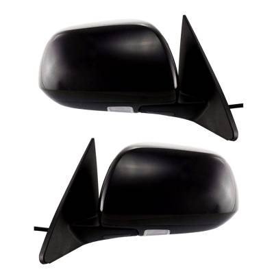 Rareelectrical - New Pair Of Door Mirrors Fits Toyota Highlander 2008-09 87910-0E092 87940-0E081 - Image 2