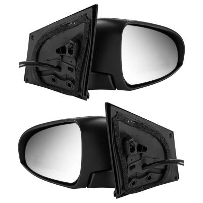 Rareelectrical - New Pair Of Mirror Compatible With Scion Toyota Im Corolla Base Hatchback 4-Door 1.8L 2016 2017 2018 - Image 2