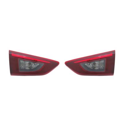 Rareelectrical - New Inner Tail Light Pair Compatible With Mazda Cx-3 Gx Gs 2.0L 2016 Db2r-51-3F0 Db2r513g0 Db2r513f0 - Image 2