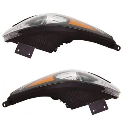 Rareelectrical - New Pair Of Halogen Headlights Compatible With Kia Niro L Sport Utility 4 Door 1.6L 2017 2018 2019 - Image 3