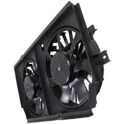 Rareelectrical - New Dual Cooling Fan Assembly Compatible With Buick Regal Gs 6 Cyl 3.8L Century Special Edition 6 - Image 3
