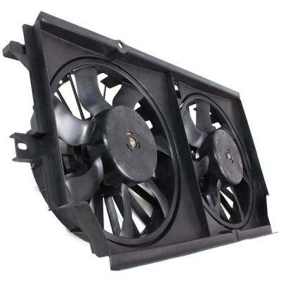 Rareelectrical - New Dual Cooling Fan Assembly Compatible With Buick Regal Gs 6 Cyl 3.8L Century Special Edition 6 - Image 4