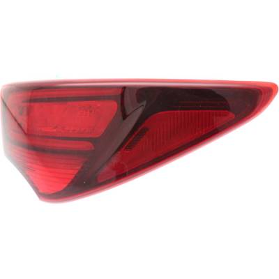 Rareelectrical - New Right Tail Lights Compatible With Hyundai Santa Fe Sport 2.0L 2.4L 2017 2018 By Part Numbers - Image 2
