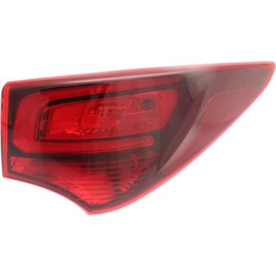 Rareelectrical - New Right Tail Lights Compatible With Hyundai Santa Fe Sport 2.0L 2.4L 2017 2018 By Part Numbers - Image 3