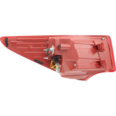 Rareelectrical - New Right Tail Lights Compatible With Hyundai Santa Fe Sport 2.0L 2.4L 2017 2018 By Part Numbers - Image 5